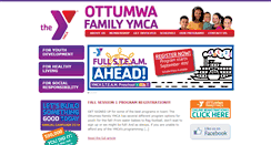 Desktop Screenshot of ottumwaymca.com